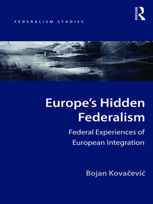 cover image of Europe's Hidden Federalism